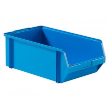 Caja de plástico apilable con abertura frontal PLASTIBOX K-200/1 AZ