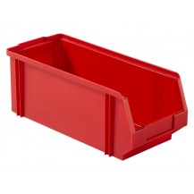 Caja de plástico apilable con abertura frontal PLASTIBOX K-200/3L RO