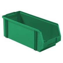 Caja de plástico apilable con abertura frontal PLASTIBOX K-200/3L VE