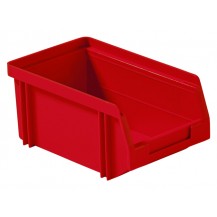 Caja de plástico apilable con abertura frontal PLASTIBOX K-200/4 RO