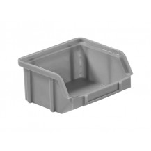 Caja de plástico apilable con abertura frontal PLASTIBOX K-200/5 GR