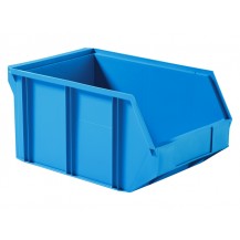 Caja de plástico apilable con abertura frontal PLASTIBOX K-300/0 AZ