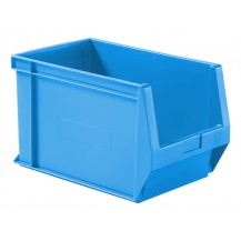 Caja de plástico apilable con abertura frontal PLASTIBOX K-300/1H AZ