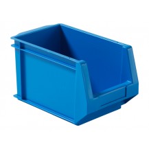 Caja de plástico apilable con abertura frontal PLASTIBOX K-300/3H AZ