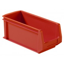 Caja de plástico apilable con abertura frontal PLASTIBOX K-300/4HL RO