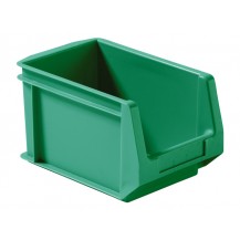 Caja de plástico apilable con abertura frontal PLASTIBOX K-300/4H VE