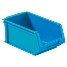 Caja de plástico apilable con abertura frontal PLASTIBOX K-300/5H AZ