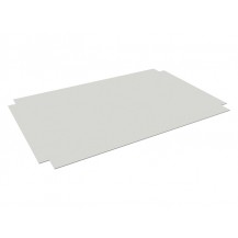 Cubre-estante plástico liso para estantería plástica fija PLA-600