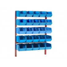 Estantería metálica para cajas PLASTIBOX (incluidas) PR-10/3 C/C