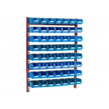 Estantería metálica para cajas PLASTIBOX (incluidas) PR-10/4 C/C