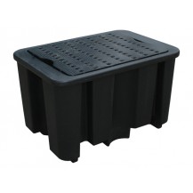 Cubeto recolector plástico para 1 bidón de 200L RPE-1001